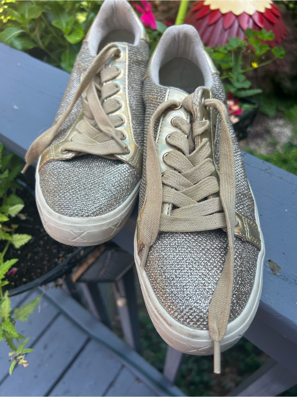 Tamari's Ladies Metallic Ladies Shoes 38